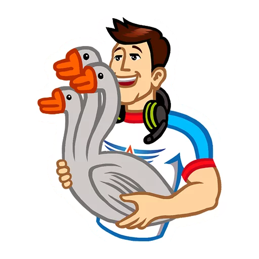 👻 Стикер «Russian eSports» для Telegram