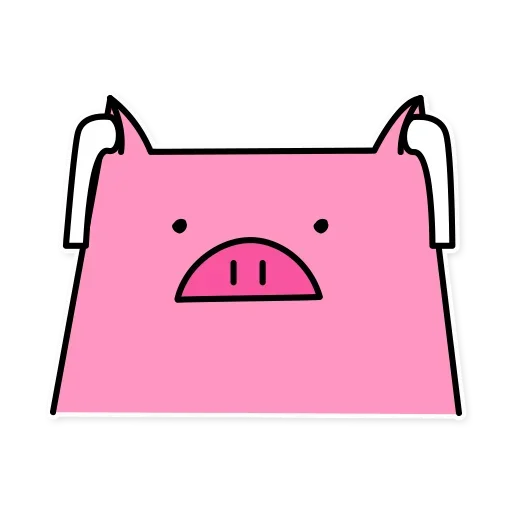 😉 Стикер «Russian Pig» для Telegram