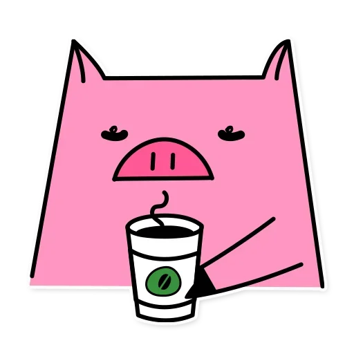 😙 Стикер «Russian Pig» для Telegram