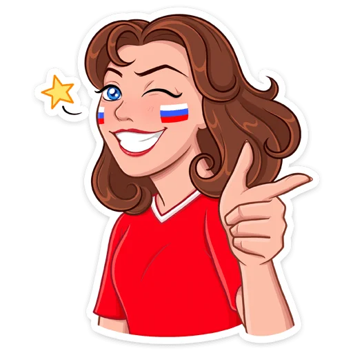 😉 Стикер «Заряди сборную!» для Telegram