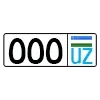🅾️ Эмодзи «UZB» для Telegram