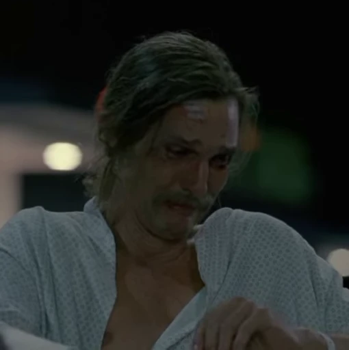 🔍 Стикер «Раст Коул Rustin Cohle» для Telegram