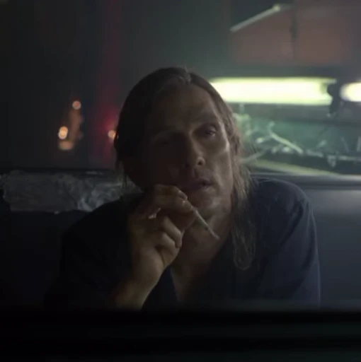 🔍 Стикер «Раст Коул Rustin Cohle» для Telegram