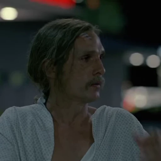🔍 Стикер «Раст Коул Rustin Cohle» для Telegram
