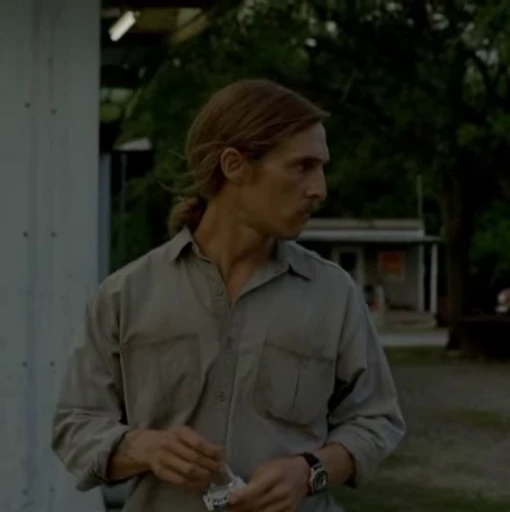 🔍 Стикер «Раст Коул Rustin Cohle» для Telegram