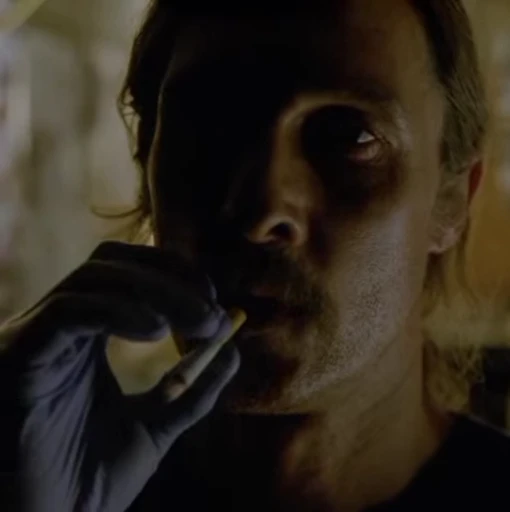 🔍 Стикер «Раст Коул Rustin Cohle» для Telegram