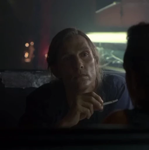 🔍 Стикер «Раст Коул Rustin Cohle» для Telegram