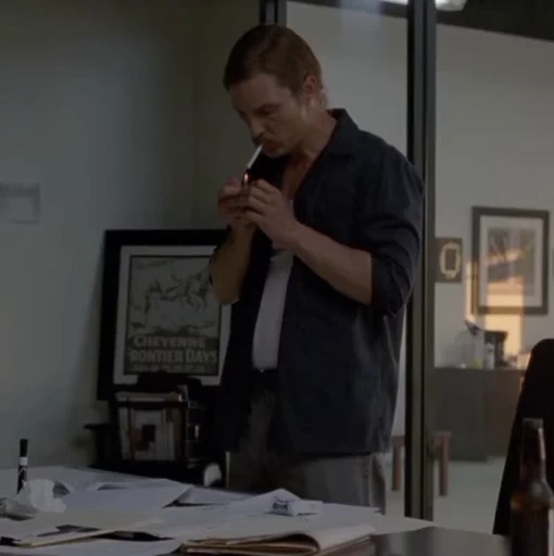🔍 Стикер «Раст Коул Rustin Cohle» для Telegram