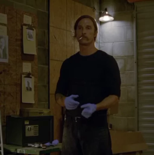 🔍 Стикер «Раст Коул Rustin Cohle» для Telegram