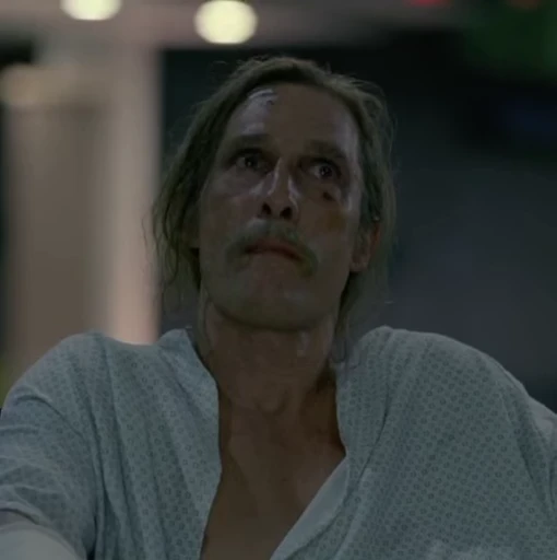 🔍 Стикер «Раст Коул Rustin Cohle» для Telegram