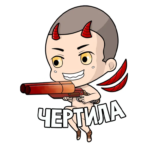 😈 Стикер «Ruster» для Telegram