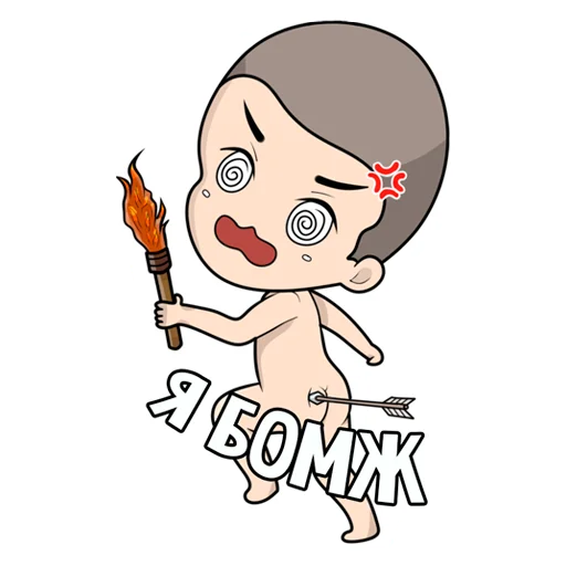 🤕 Стикер «Ruster» для Telegram