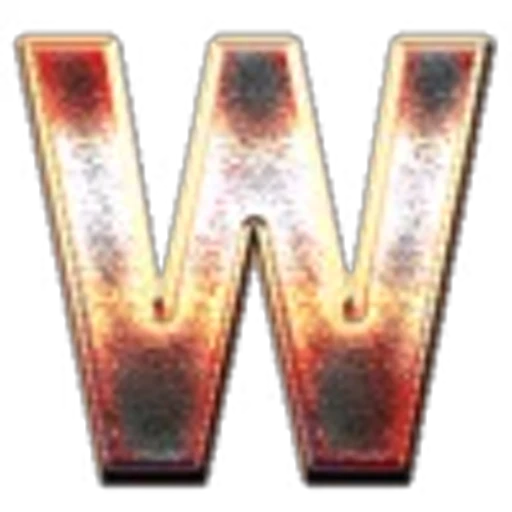 🔠 Эмодзи «Rust Metal Font» для Telegram