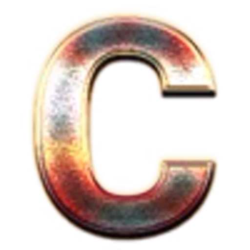 🔠 Эмодзи «Rust Metal Font» для Telegram