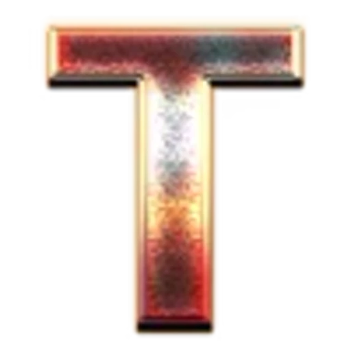 🔠 Эмодзи «Rust Metal Font» для Telegram