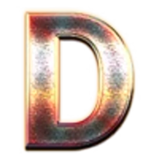 🔠 Эмодзи «Rust Metal Font» для Telegram