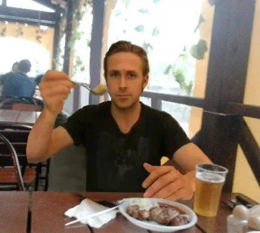 🍺 Стикер «райан гослинг» для Telegram