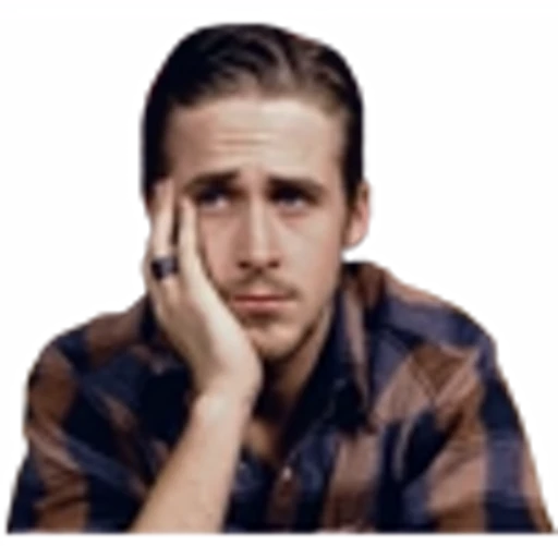 😐 Эмодзи «Ryan Gosling Emoji» для Telegram