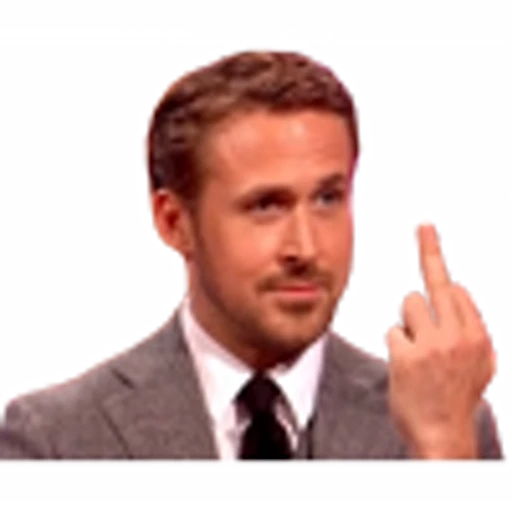 🖕 Эмодзи «Ryan Gosling Emoji» для Telegram