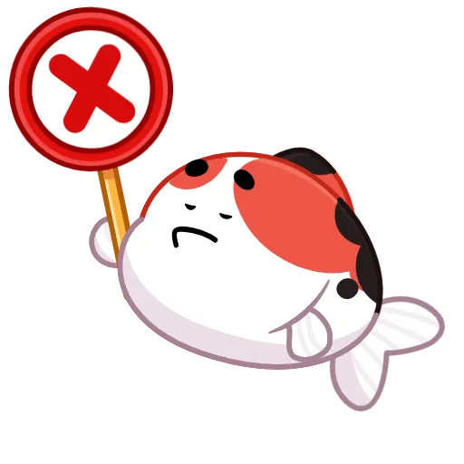 🤩 Эмодзи «Рыба Кои» для Telegram
