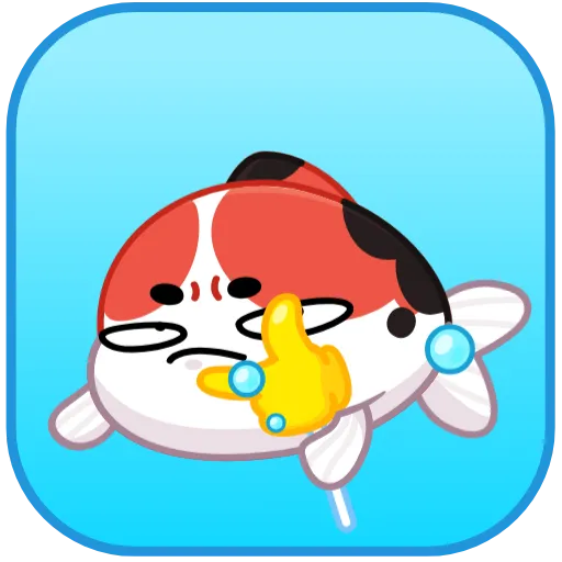 🤩 Эмодзи «Рыба Кои» для Telegram