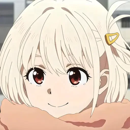 ☺️ Стикер «Lycoris Recoil» для Telegram