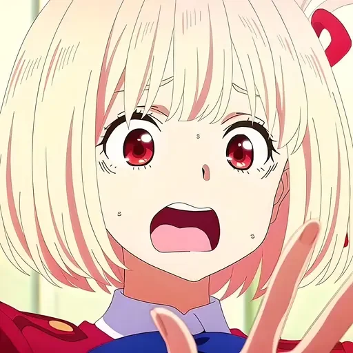 😰 Стикер «Lycoris Recoil» для Telegram