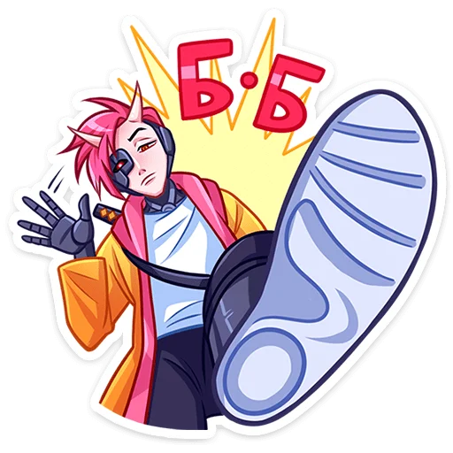 🌟 Стикер «Рюдзи» для Telegram