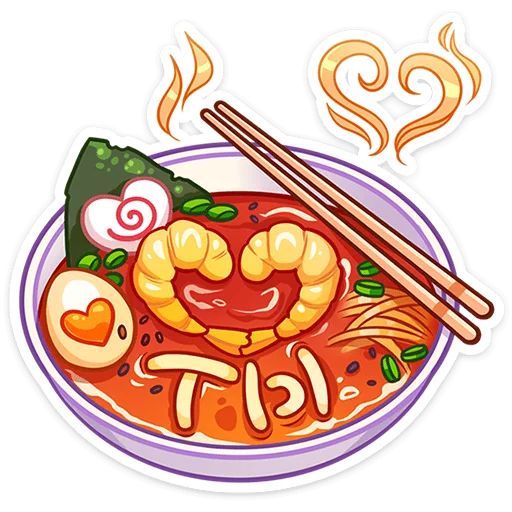 🍛 Стикер «Рюдзи» для Telegram