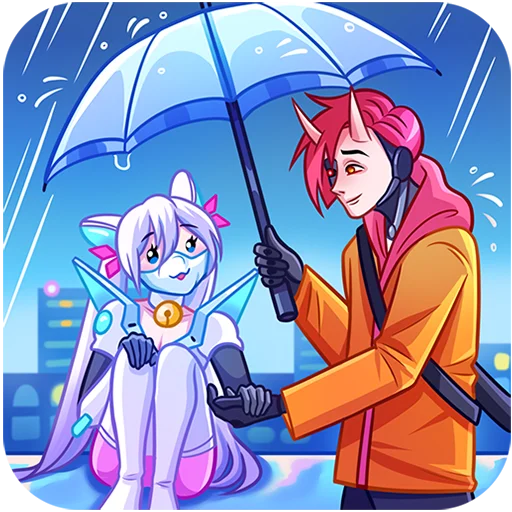 🗡 Стикер «Рюдзи Без Текста» для Telegram