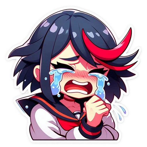 Стикерпак Ryuko Matoi для Telegram