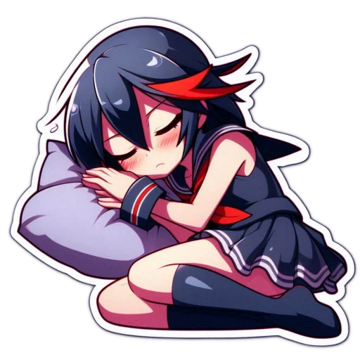 😴 Стикер «Ryuko Matoi» для Telegram