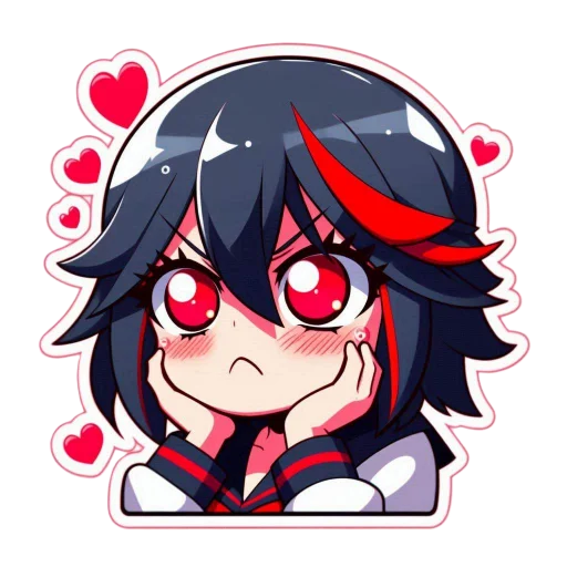 😍 Стикер «Ryuko Matoi» для Telegram