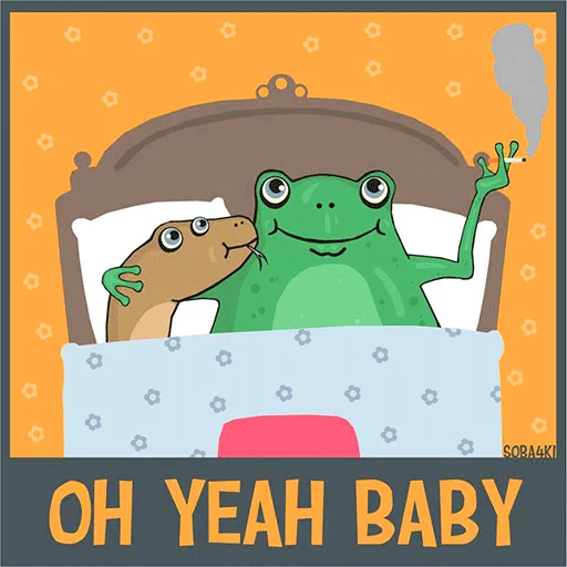 🐢 Стикер «Soba4ki» для Telegram