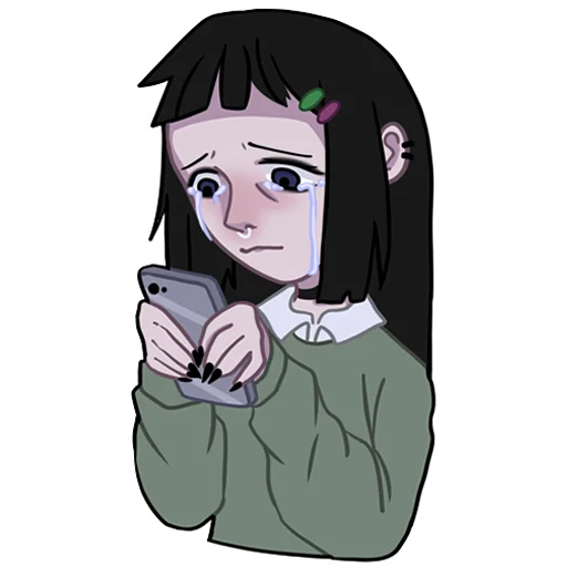 😢 Стикер «tyan» для Telegram