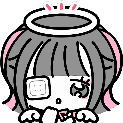😯 Стикер «jirai girl 2» для Telegram