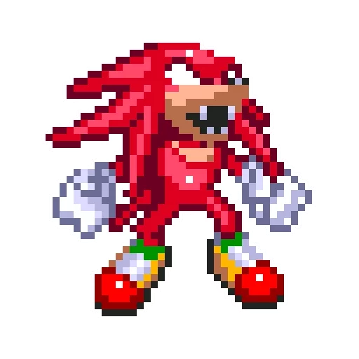 😠 Стикер «Sonic 3 & Knuckes - Knuckles» для Telegram