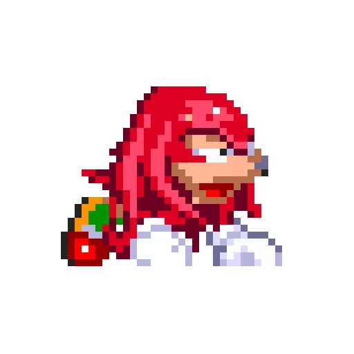 😞 Стикер «Sonic 3 & Knuckes - Knuckles» для Telegram