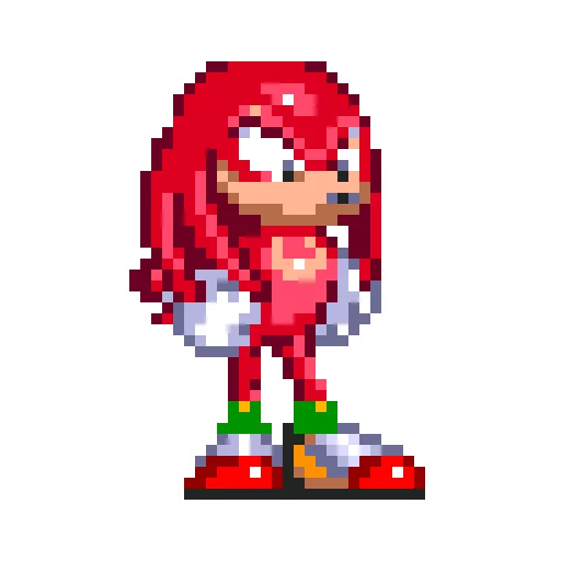 😑 Стикер «Sonic 3 & Knuckes - Knuckles» для Telegram