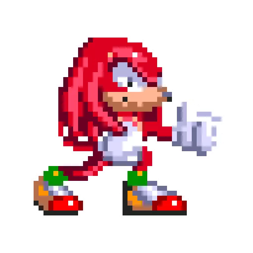 😏 Стикер «Sonic 3 & Knuckes - Knuckles» для Telegram