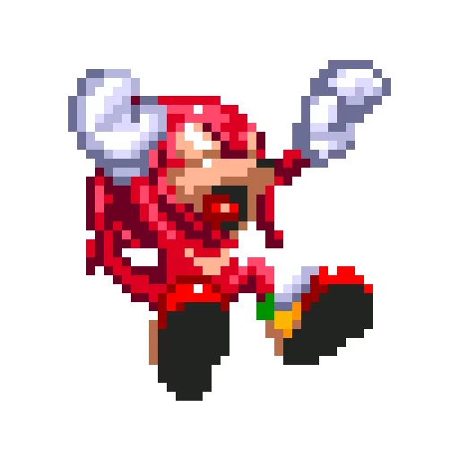 😣 Стикер «Sonic 3 & Knuckes - Knuckles» для Telegram