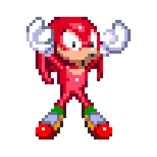 😳 Стикер «Sonic 3 & Knuckes - Knuckles» для Telegram