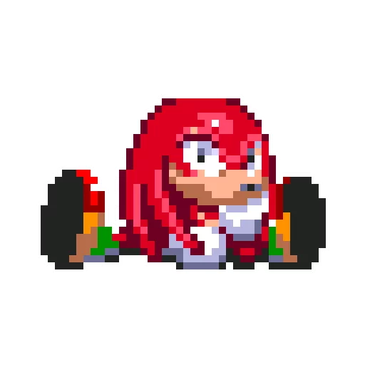 🤔 Стикер «Sonic 3 & Knuckes - Knuckles» для Telegram