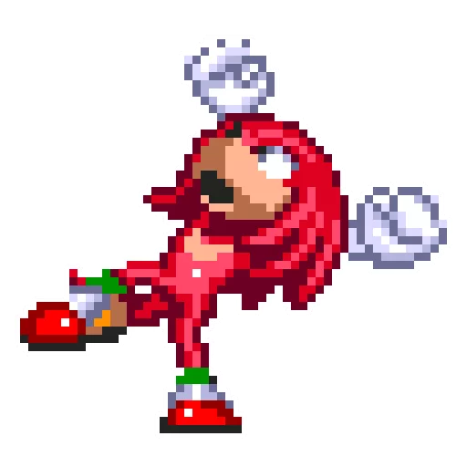😨 Стикер «Sonic 3 & Knuckes - Knuckles» для Telegram