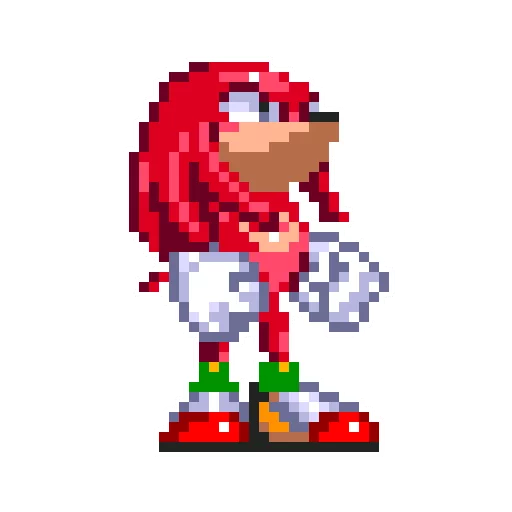 👀 Стикер «Sonic 3 & Knuckes - Knuckles» для Telegram