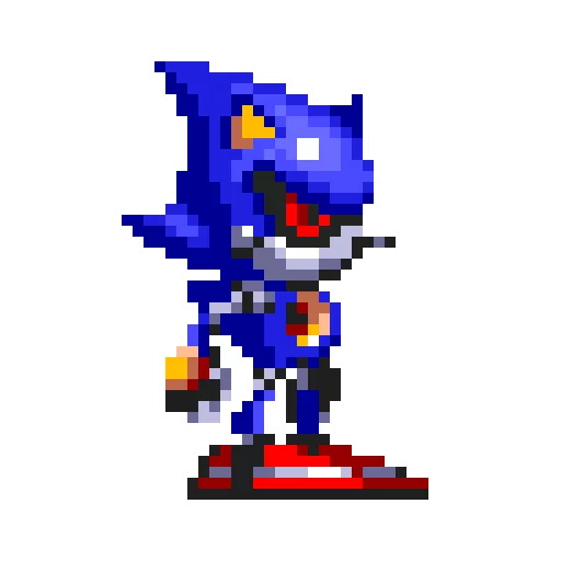 Стикерпак Sonic 3 and Knuckles Metal Sonic для Telegram