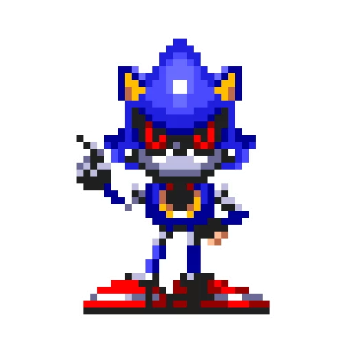 👆 Стикер «Sonic 3 and Knuckles Metal Sonic» для Telegram