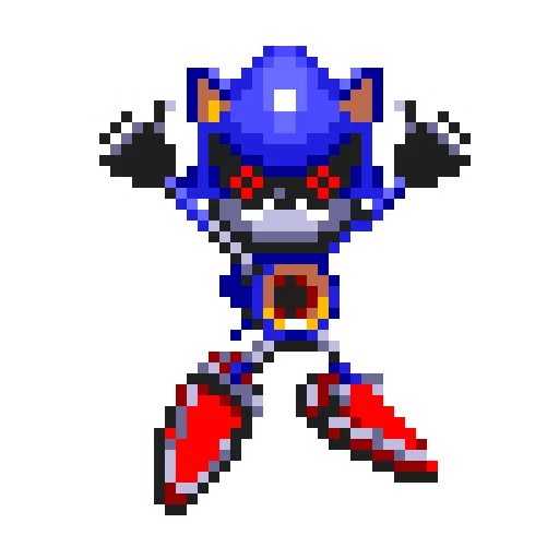 😱 Стикер «Sonic 3 and Knuckles Metal Sonic» для Telegram