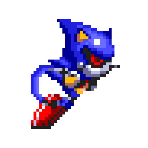 🤖 Стикер «Sonic 3 and Knuckles Metal Sonic» для Telegram