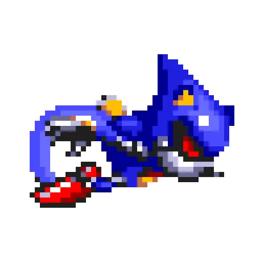 🤖 Стикер «Sonic 3 and Knuckles Metal Sonic» для Telegram